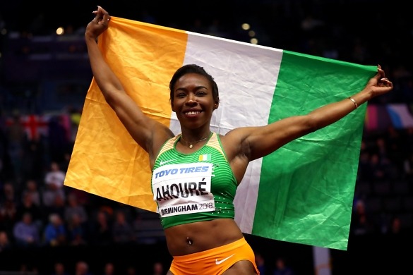 Ahoure lands Ivory Coast’s first ever global indoor gold in Birmingham