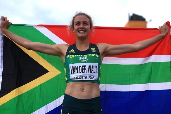 Tampere 2018 – Zeney van der Walt wins 400m hurdles Gold for Team SA