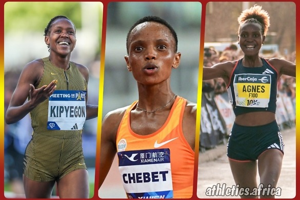 World Athletics ratifies World Records by Kipyegon, Chebet, and Ngetich