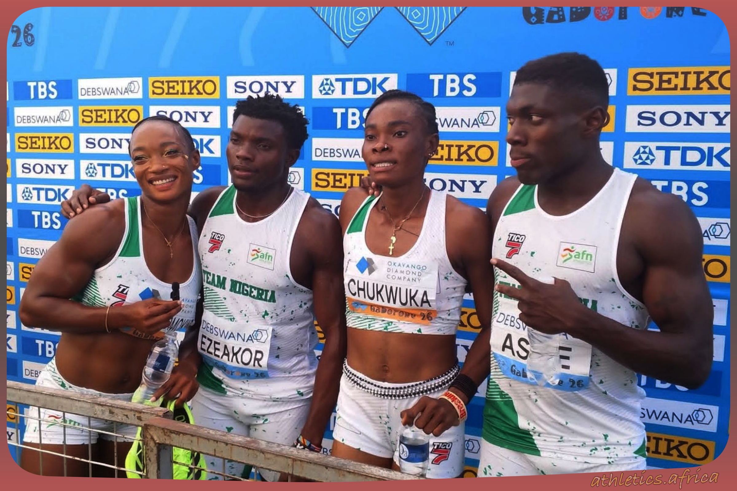 Amusan, Ashe and Okon-George headline Team Nigeria for African Senior Championships – Accra 2026