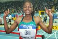 Hellen Onsando Obiri poses after winning in Istanbul 2012/ Photo: PACE Sports Management