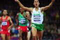 Algeria's Taoufik Makhloufi winning the men's 1500m at London Olympics / Photo: LOCOG