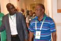 Nigerian Sports Minister, Bolaji Abdulahi & AFN President, Solomon Ogba / Photo Credit: Segun Ogunfeyitimi