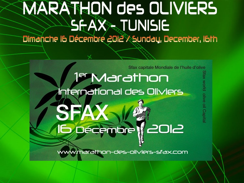 1st Marathon des Oliviers Sfax, Tunisia