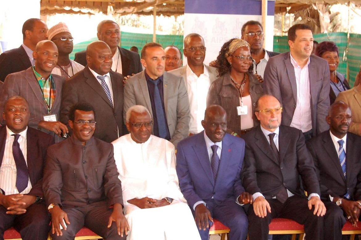 AIPS-Africa executives at the Congress in Dakar, Senegal - March 19-22, 2014 / Photo Credit: Evelyn Watta