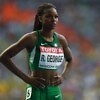 Nigerian quarter-miler, Regina George at Moscow 2013 / Photo credit: IAAF/ Getty