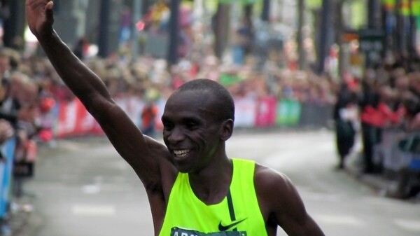 Kenyan Eliud Kipchoge won the 34th ABN AMRO Rotterdam Marathon on Sunday.
