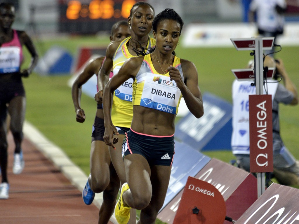 Ethiopia's Genzebe Dibaba will headline the women’s 3000m field