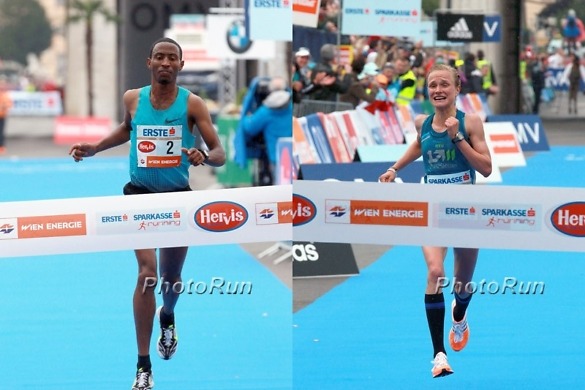 Getu Feleke breaks course record with 2:05:41 in Vienna
