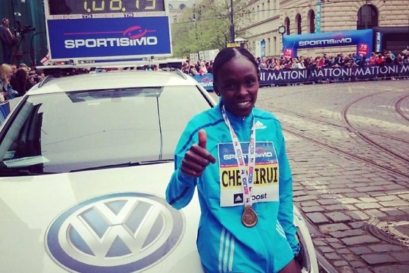 Joyce Chepkirui smashes Prague Half Marathon course record