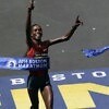 Rita Jeptoo breaks course record with third Boston victory/ Photo: AP