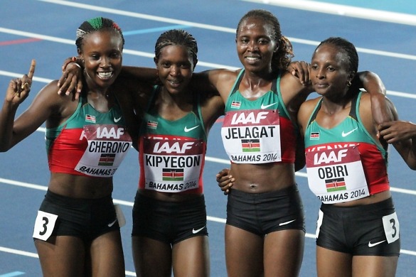 Kenya champions 4x1500m – IAAF World Relays