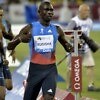 Kenya's David Rudisha ahead of World 800m champion Mohammed Aman of Ethiopia