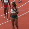 Blessing Okagbare at the 2014 All Nigeria Athletics Championships in Calabar