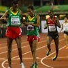 Ethiopia’s world youth 3000m champion Yomif Kejelcha after winning the men’s 5000m at the 2014 IAAF World Junior Championships - Oregon 2014 / Photo credit: Jeffrey Mercado