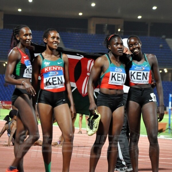 Kenya's 4x400m women's team / Photo credit: Yomi Omogbeja