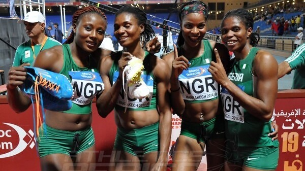 Nigeria's 4x400m women's team / Photo credit: Yomi Omogbeja