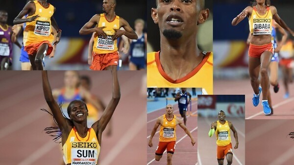 Team Africa mash-up - Day 1 IAAF Continental Cup Marrakech 2014 / Photo: Getty Images / AthleticsAfrica