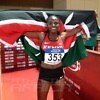 Hellen Obiri won the women's 1500m in 4:09.53 at the 2014 Africa Senior Athletics Championships in Marrakech last month / Photo credit: Yomi Omogbeja