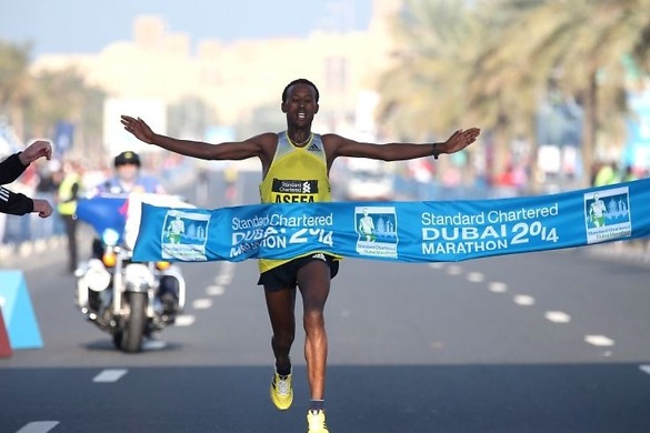 Mekonnen and Feleke chase rare Ethiopian victory at BMW Frankfurt Marathon