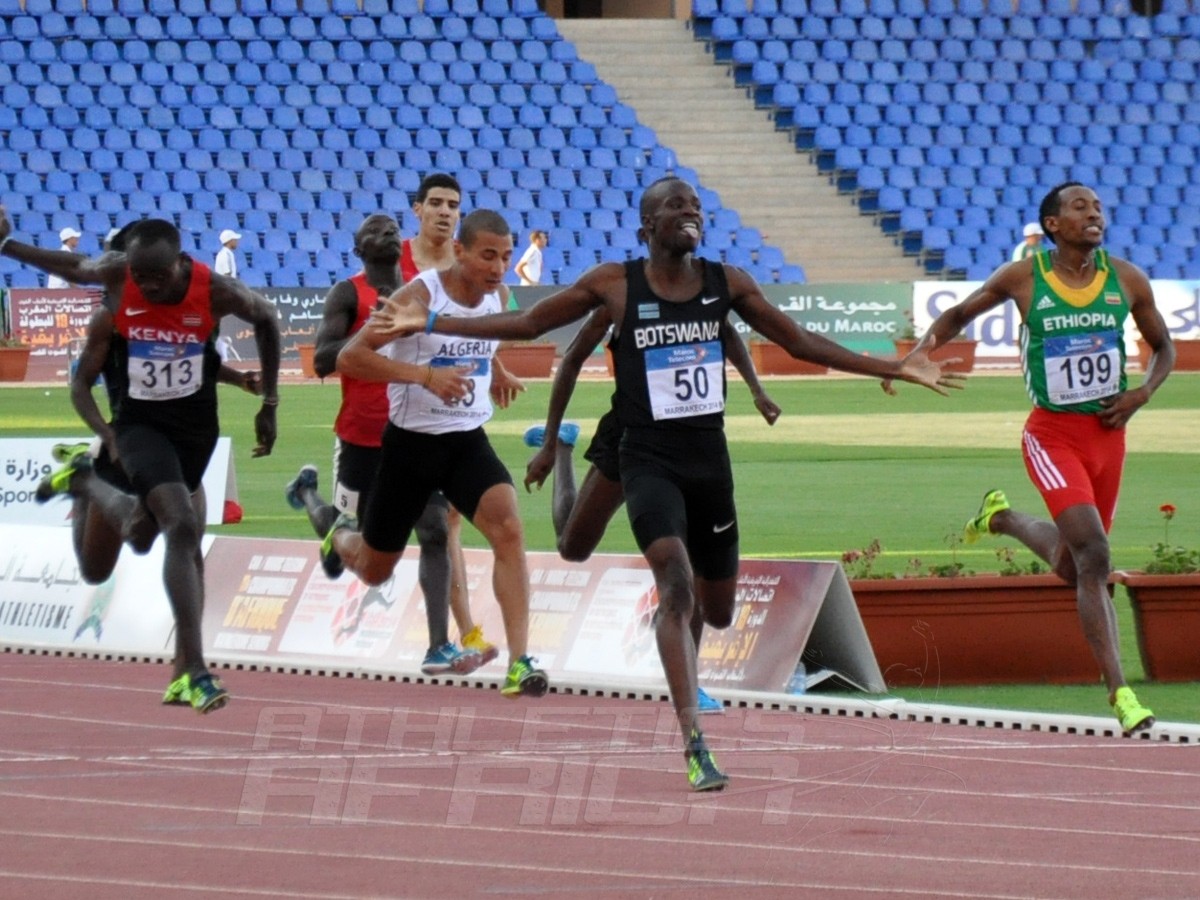 Nijel Amos - Mohammed Aman - 800m Men / Photo credit: Yomi Omogbeja