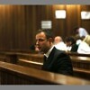 Oscar Pistorius in the dock at his Trial in Pretoria / Photo credit: Alon Skuy/Times Media Group