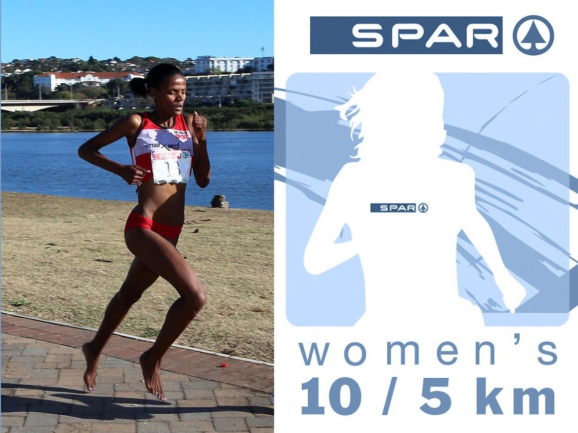 Diana-Lebo Phalula finished in fifth position in the Joburg race at the Wanderers in Johannesburg on Sunday - Photo Credit: Reg Caldecott