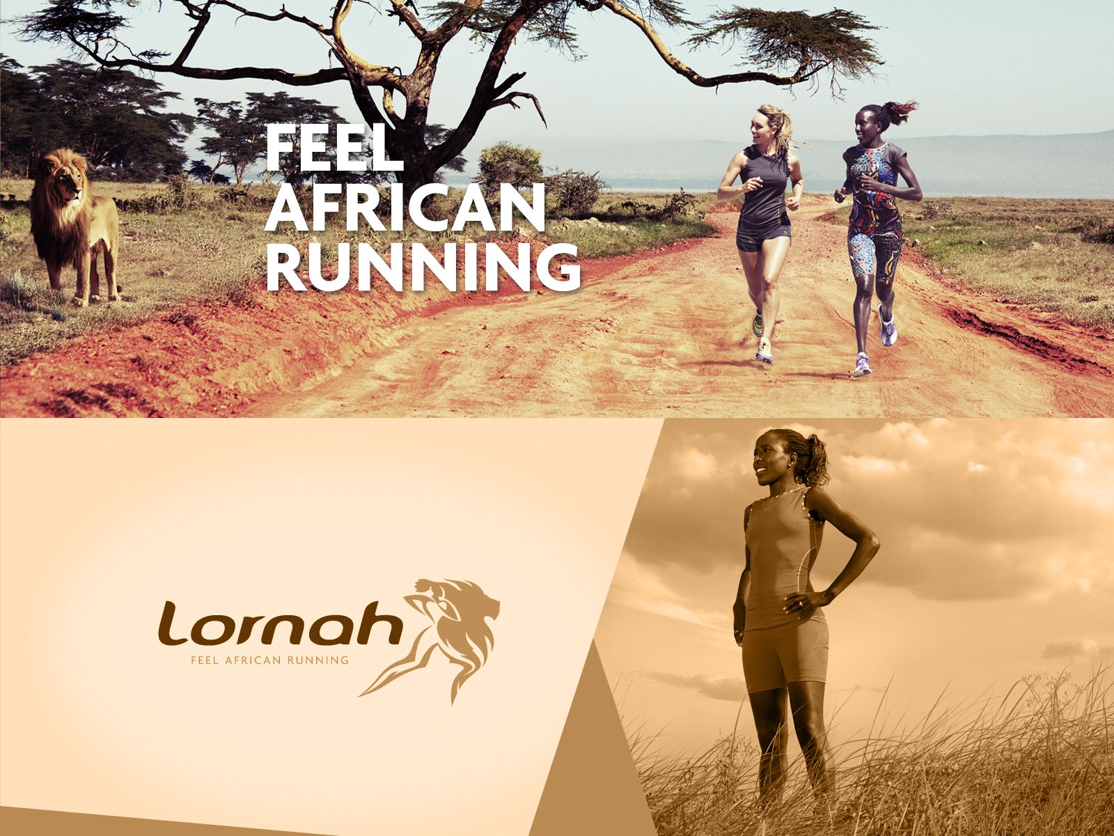 Lornah Kiplagat runs with her own apparel brandwear - 'Lornah' for active women / Photo Credit: Lornahsports.com