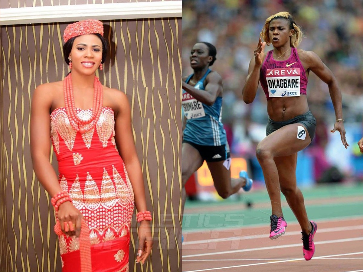Commonwealth champion Blessing Okagbare voted the Nigerian Sportswoman of the Year at the Nigerian Sports Awards 2014, held at Muson Centre, Onikan, Lagos.