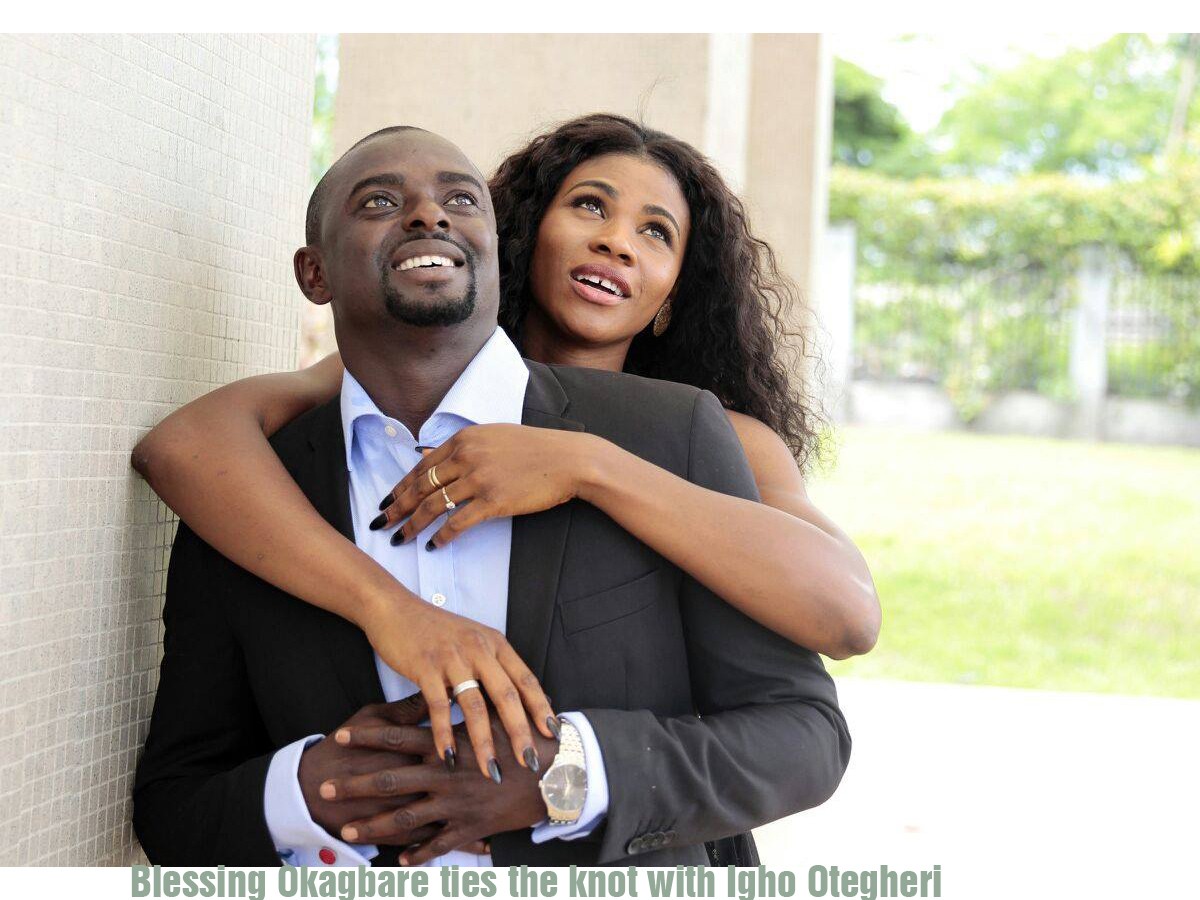Blessing Okagbare tied the knot with Igho Otegheri in Sapele on November 8, 2014