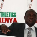 President of Athletics Kenya (AK) Isaiah Kiplagat