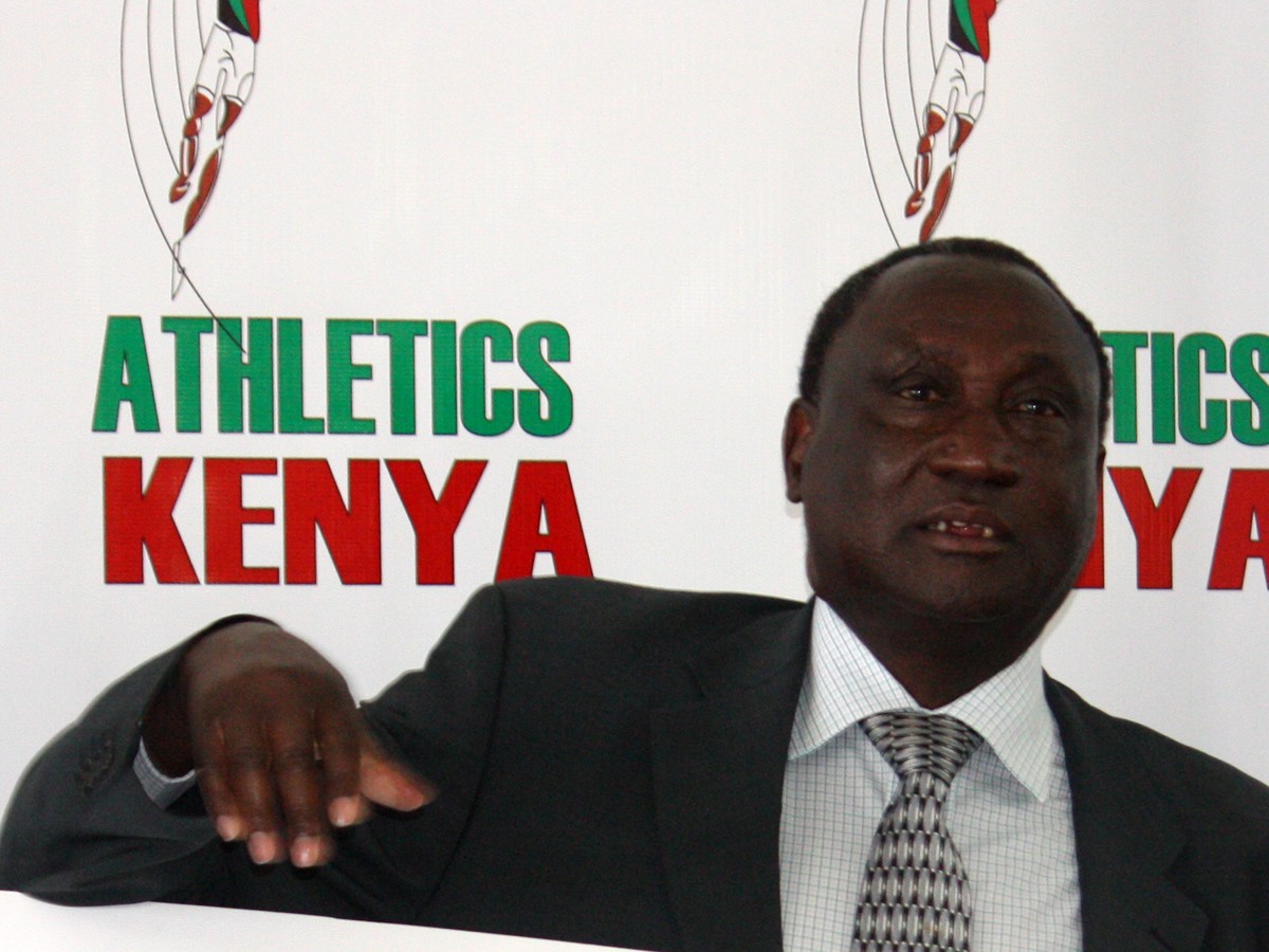 President of Athletics Kenya (AK) Isaiah Kiplagat