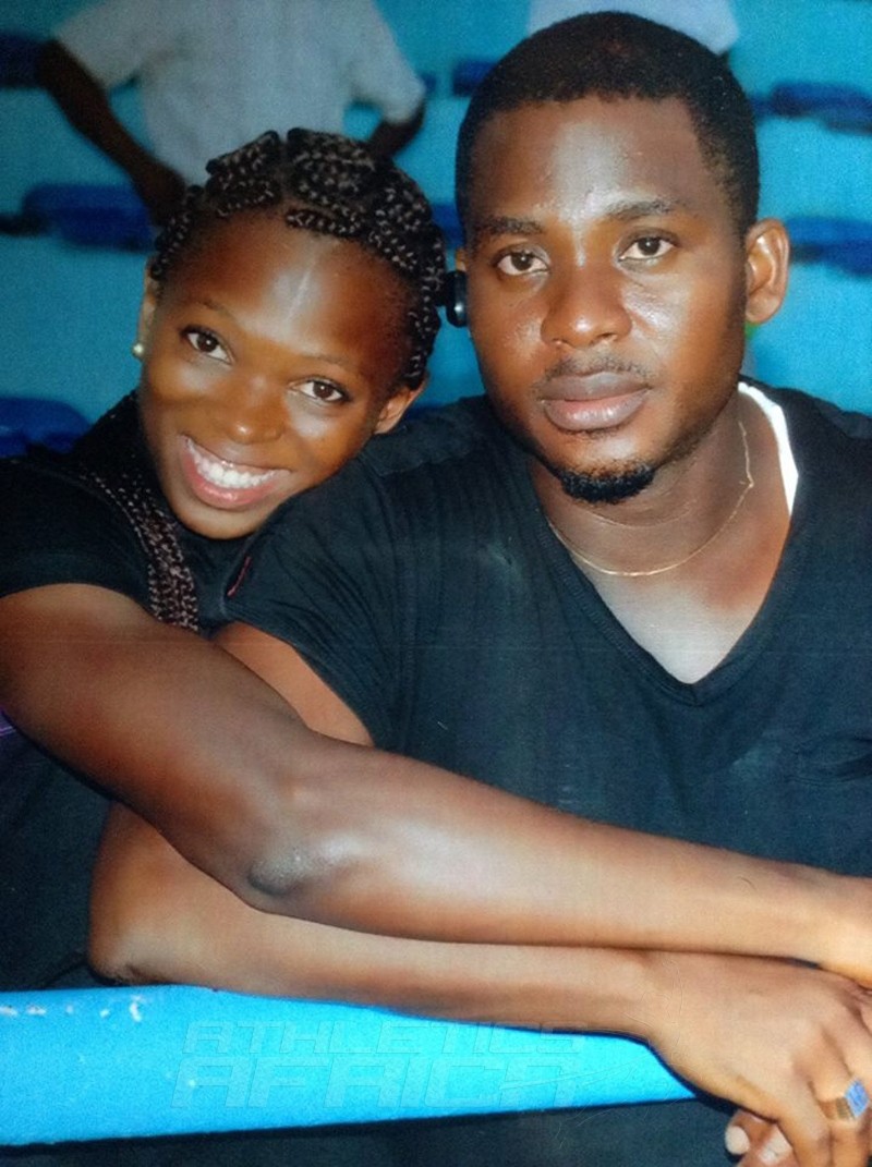 University of Benin athletics coach Kayode Yahaya tutored Ese Brume to Commonwealth Games & African Championships long jump gold medals in 2014 / Photo credit: Kayode Yahaya/Tunde Eludini