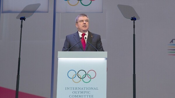 The IOC President Thomas Bach at the 127th IOC Session in Monaco - December 7, 2014 / Photo credit: IOC - Flickr