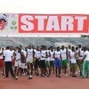 Runners at the 2015 Splash FM Integrity Marathon race / Photo credit: Splash FM Ibadan.