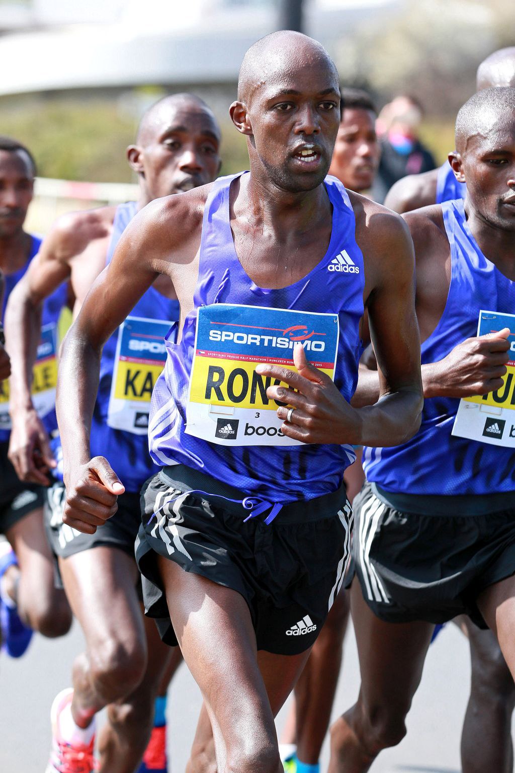 Geoffrey Ronoh competing in the Sportisimo Prague Half Marathon | Photo credit: Volkswagen Prague Marathon / Victah Sailer
