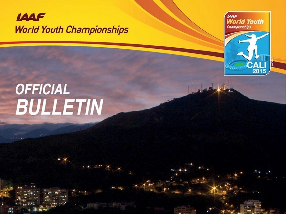IAAF World Youth Championships, Cali 2015