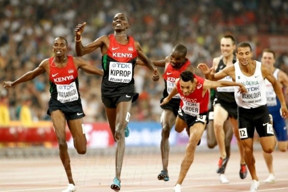 Kenya tops medals table at Beijing 2015