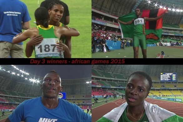 Wanjiru breaks Games record, Makwala and Amusan shine on Day 3 – Brazzaville 2015