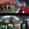 Some of the Day 5 winners at the 11th African Games in Brazzaville, Congo.