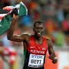 Nicholas Bett of Kenya after winning men's 400m hurdles final on Day 4 at the 2015 IAAF World Championships in Beijing, China / Photo credit: Getty Images for the IAAF