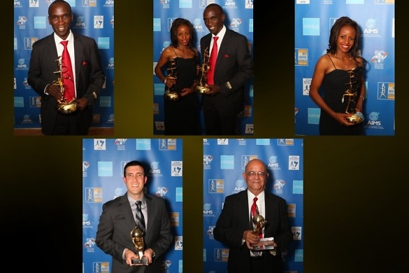 Kipchoge and Dibaba win 2015 AIMS Best Marathon Runner Awards