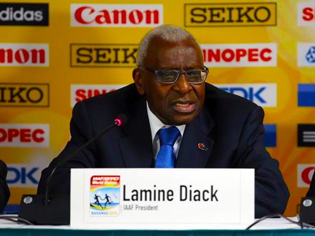Lamine Diack - former IAAF president