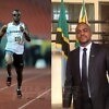 Botswana sprinter Obakeng Ngwigwa
