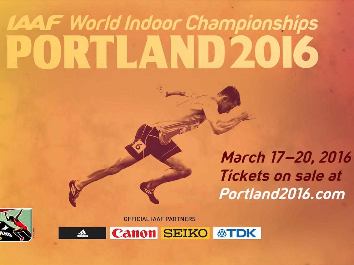 IAAF World Indoor Championships - Portland 2016 official bulletin to mark the 50 days to go until the event.