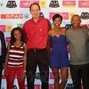 Left to Right; Dr. Bernadus Van der Spuy (Chief Director Department of Sport and Recreation), Poppy Mlambo (Athlete), Mike Prentice (SPAR Group Marketing and/Merchandising Executive), Mapaseka Makhanya (Athlete), James Moloi (Central Gauteng Athletics President) and Rene Kalmer (Athlete)