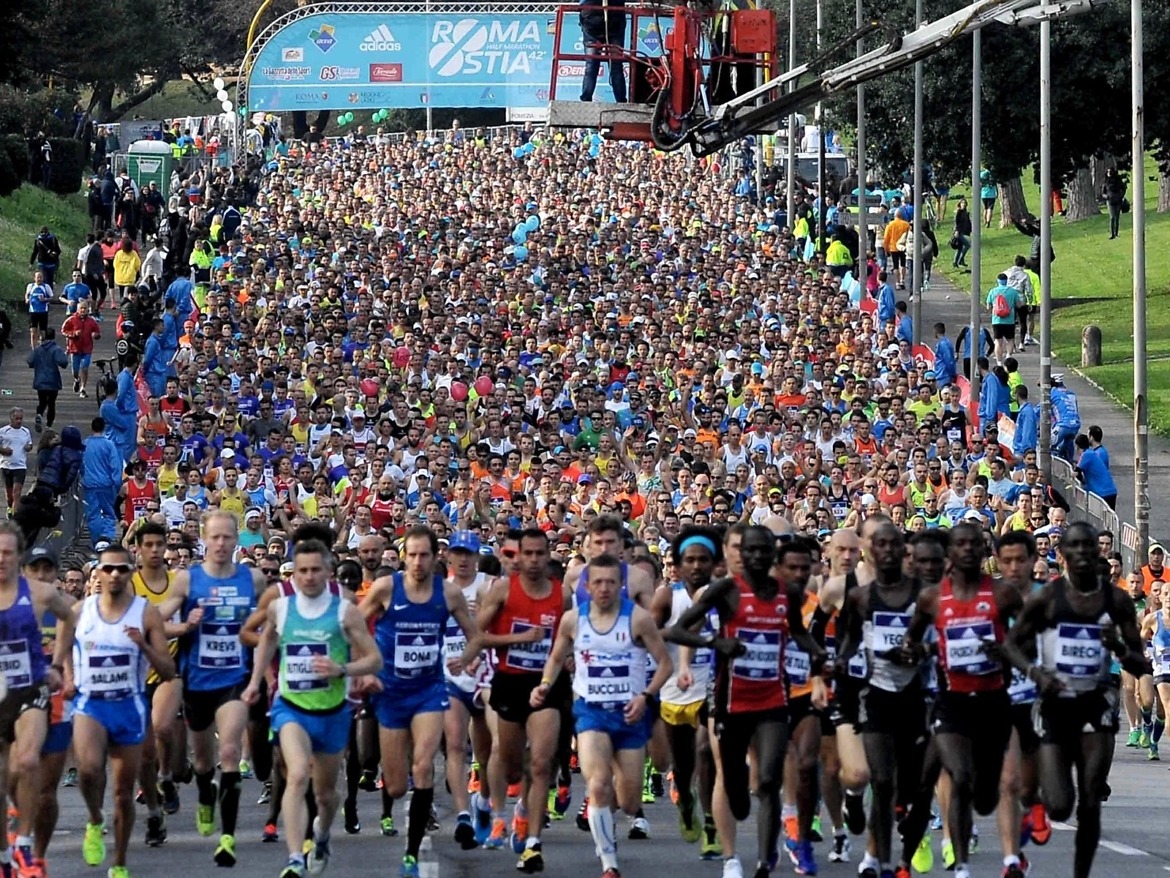 Kenya’s Solomon Kirwa Yego and Ethiopia’s Workenesh Degefa took the titles at the 42nd edition of the famous Roma-Ostia Half Marathon
