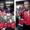 Team Kenya at 4th edition of the African Cross Country Championship in Yaounde, Cameroon, on Saturday