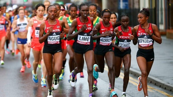 Women's race during the IAAF/Cardiff University World Half Marathon Championships on March 26, 2016 in Cardiff, Wales (Photo by Jordan Mansfield/Getty Images for IAAF)