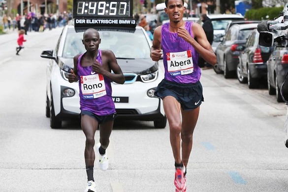 Melkamu breaks course record, Abera wins Hamburg Marathon